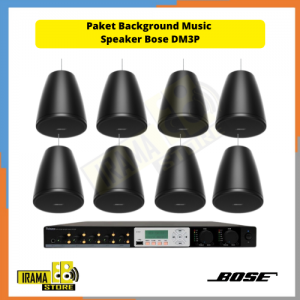 Paket Background Music Speaker Ceiling Pendant Bose DM3P - 8 Speaker
